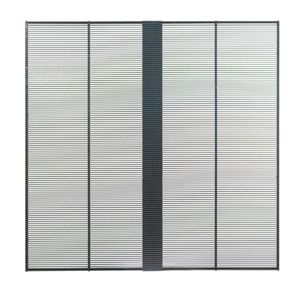aClear Series Indoor Transparent LED Display Screen P3.91mm Pixel 3500nits/5000nits in 1000x1000mm Aluminum Indoor Type for Glass/Window Display