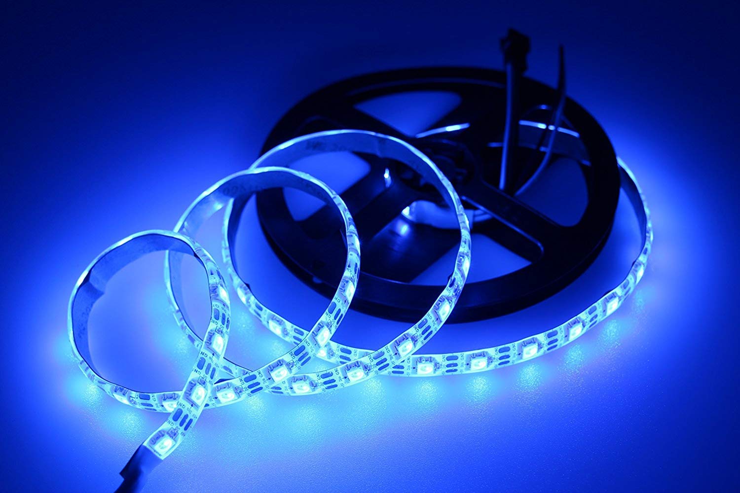 DC5V WS2812b RGBIC LED Strip Light - 10mm PCB | SMD5050 Individually Addressable | 30 / 60 / 96LEDs/M | White PCB | IP00 / IP65 / IP67 | Flowing Multicolor LED Strip for Party, Decoration, Home DIY Lighting Projects | 5/50M