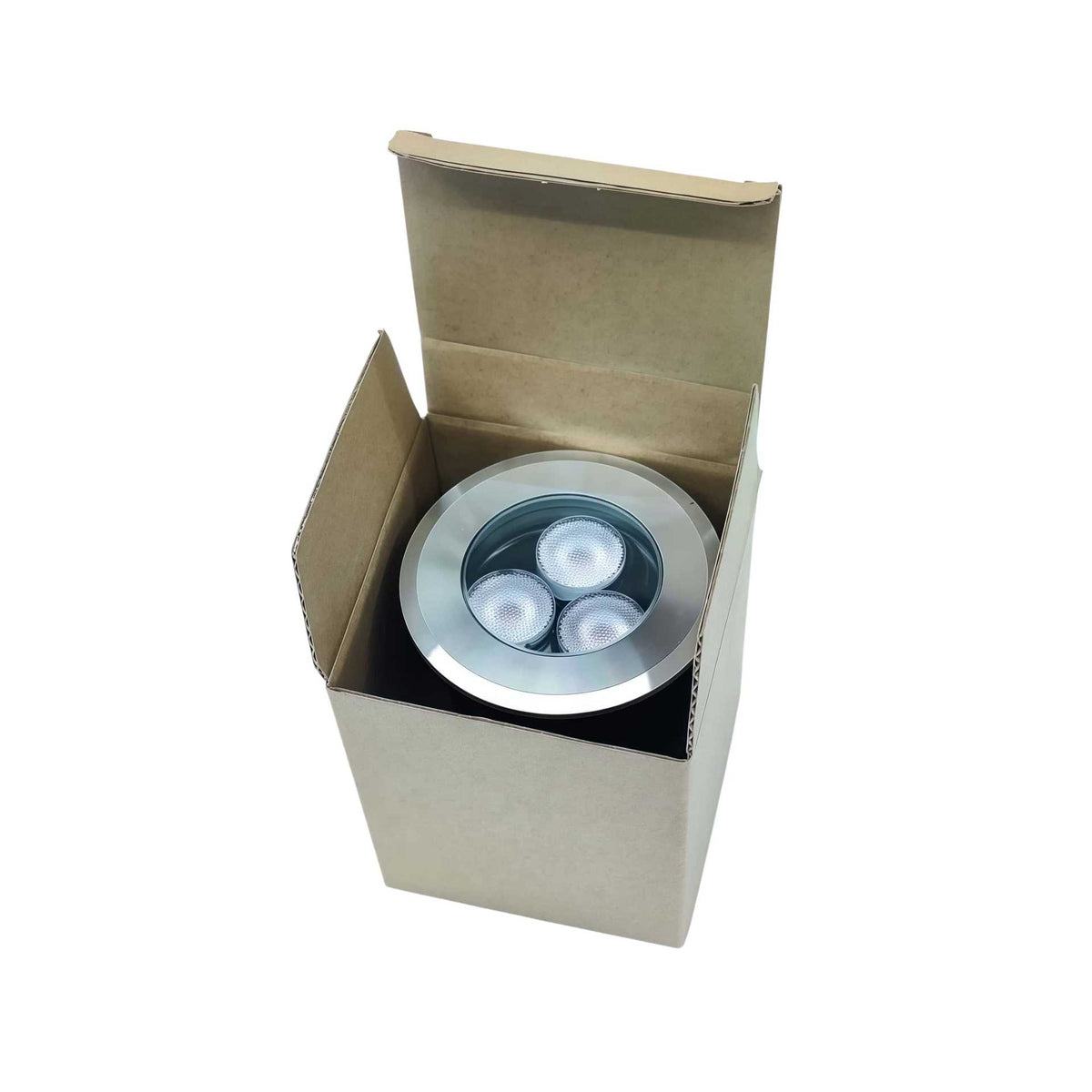 10-Pack RGBW/RGBWW IP68 LED In-Ground Lights – 24V 2W/3W/4W/6W Stainless Steel Recessed Deck & Landscape Lights