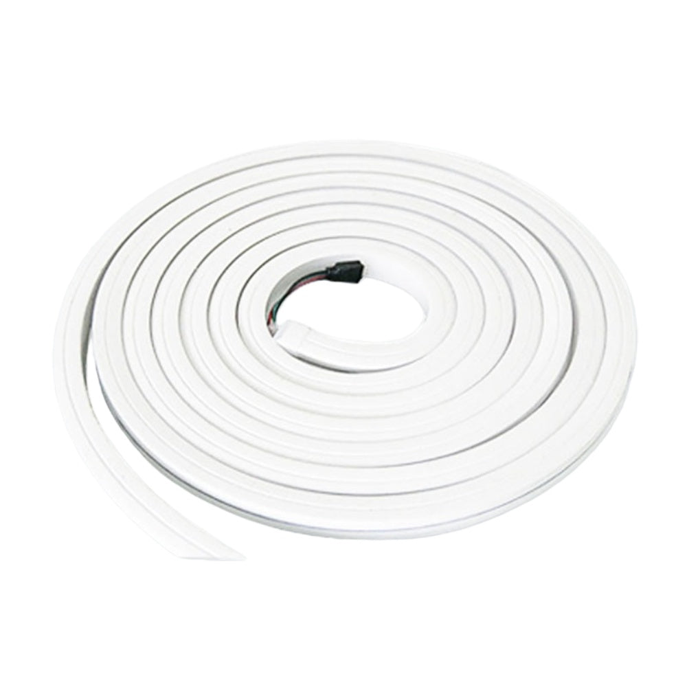 RGB Color Changing Neon LED Strip Light SMD5050 60LEDs/M | 16×16mm Flexible Silicone Neon Rope | IP67 Waterproof | Top-Bend & Side-Bend Options | 5M Roll (Strip Only)