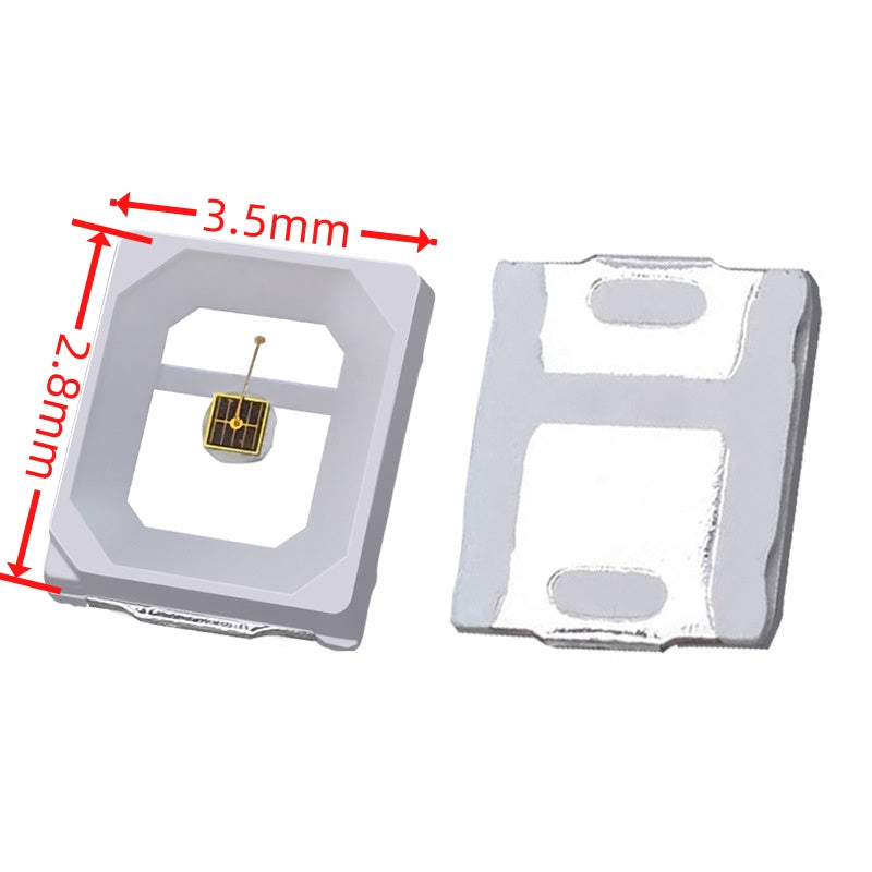 Pack d'échantillons de LED infrarouges – 850 nm / 940 nm | 0,2 W et 0,5 W | SMD2835 / SMD5050 | 4 modèles × 100 pièces pour prototypage et évaluation