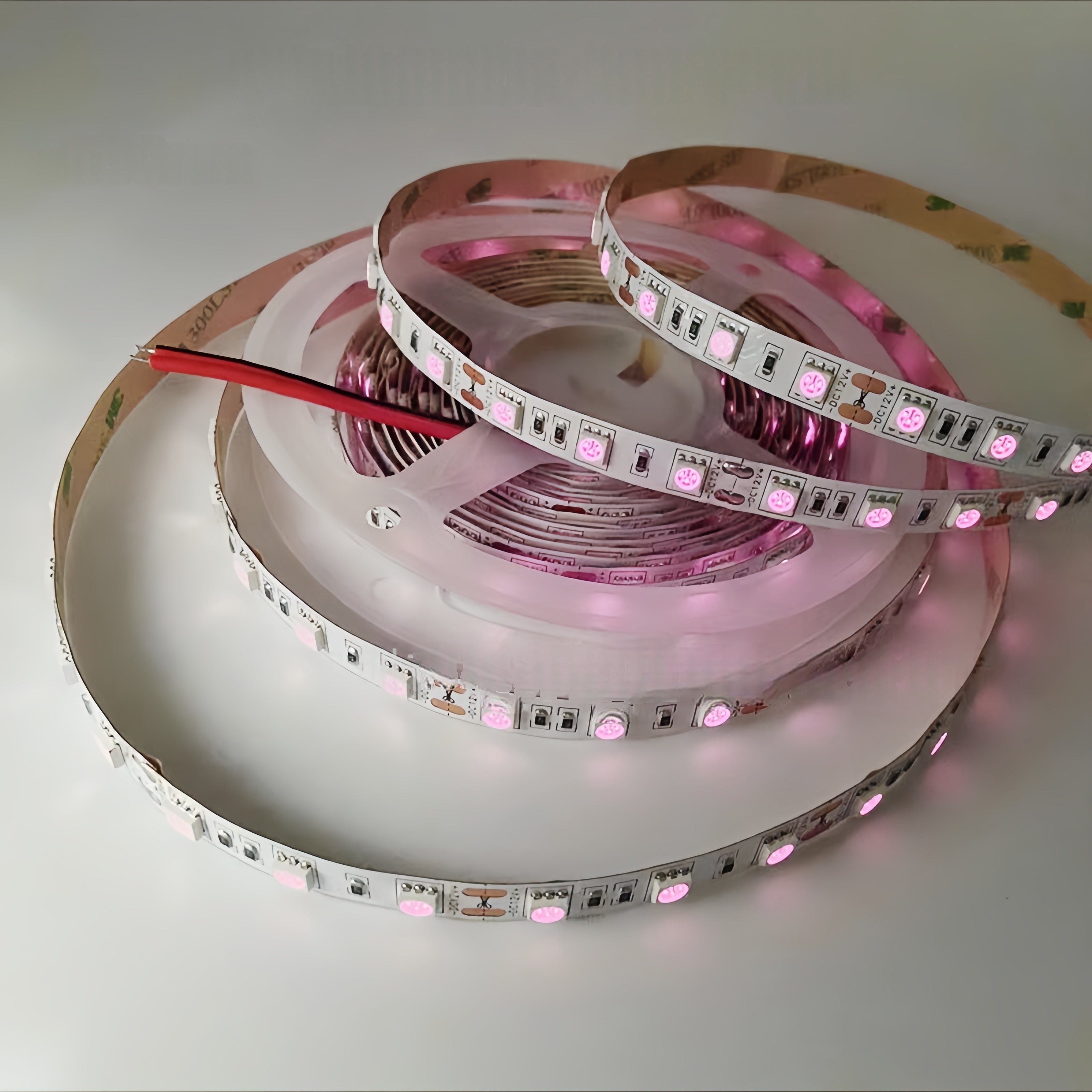 810 nm SMD5050 DC12V Infrarot-LED-Lichtleiste – Hochleistungs-Nah-IR für die Therapie, 30/60/120 LEDs/m, 5 Meter, IP00/IP65