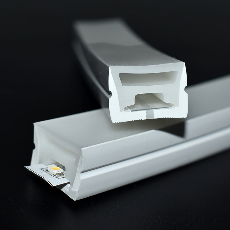 Neon Light Housing – S1420 | 14x20mm Silicone LED Channel System | IP67 Waterproof | 12mm PCB Width | 164FT/50M