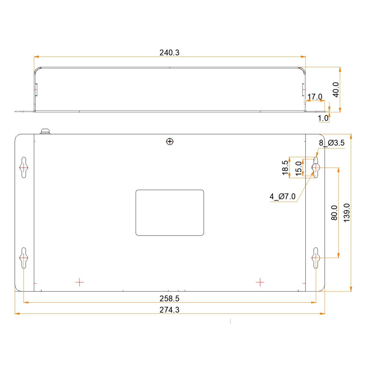 Boîtier d'envoi NovaStar TB30 – 1,3 million de pixels | Contrôleur LED asynchrone et lecture USB pour écrans LED
