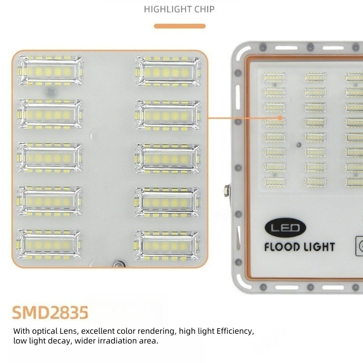 Hochleistungs-SMD5730-wasserdichtes IP65-LED-Flutlicht für den Außenbereich