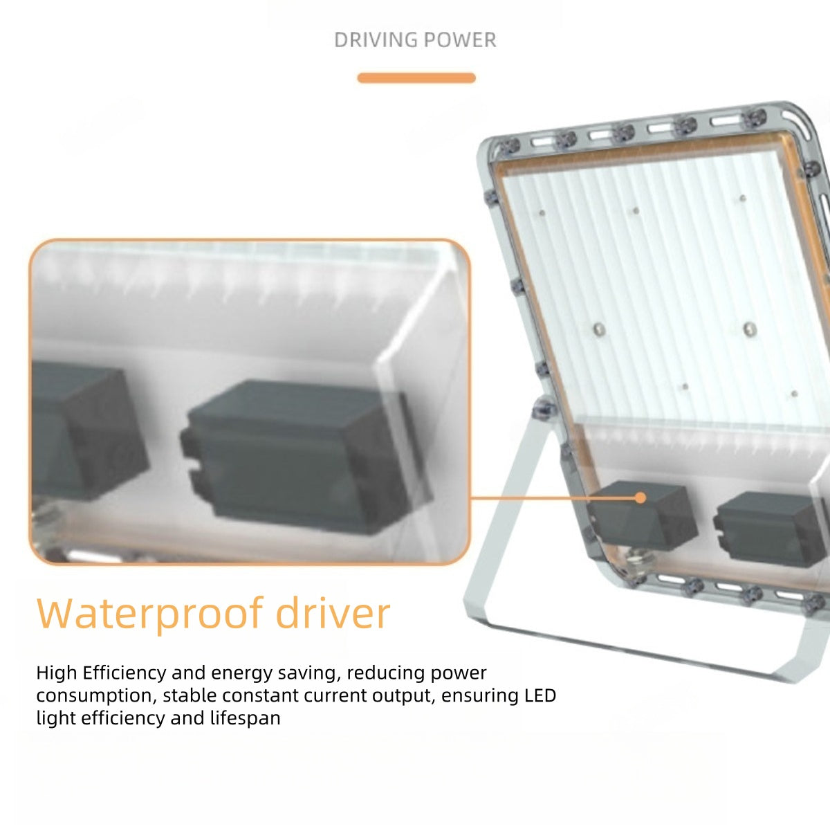 Hochleistungs-SMD5730-wasserdichtes IP65-LED-Flutlicht für den Außenbereich