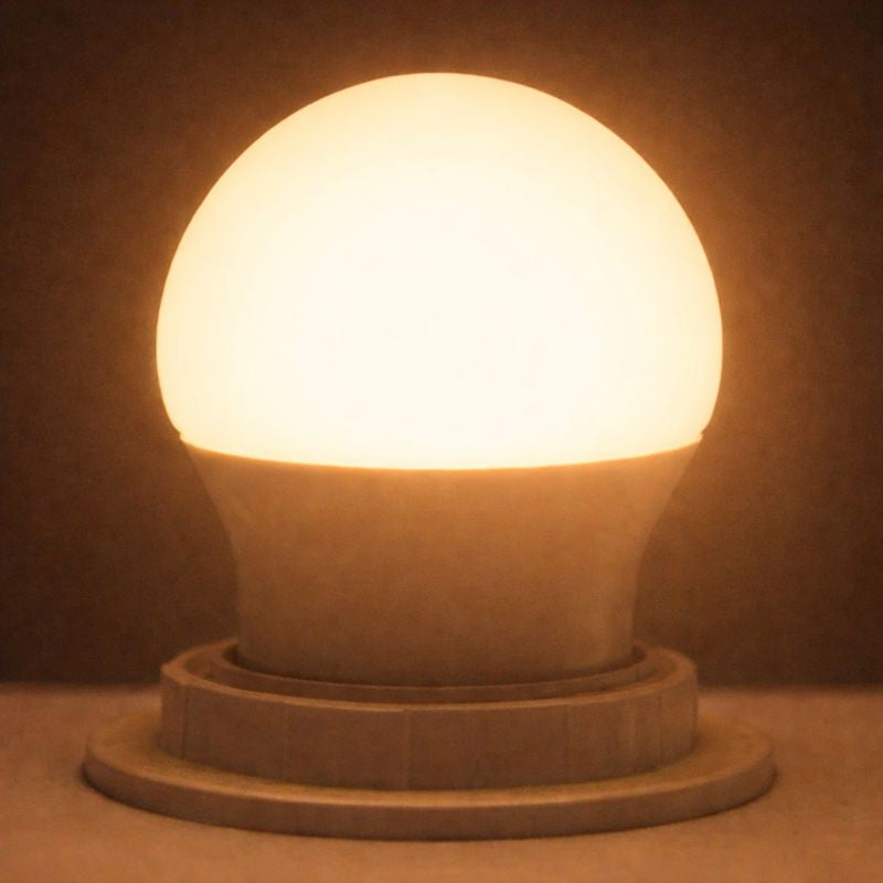6 Pack 7Watt 600LM G60 LED Bulb Light (45W Equivalent) E27 Screw Base 100-240V AC Non-dimmable 60mm White Light LED Globe