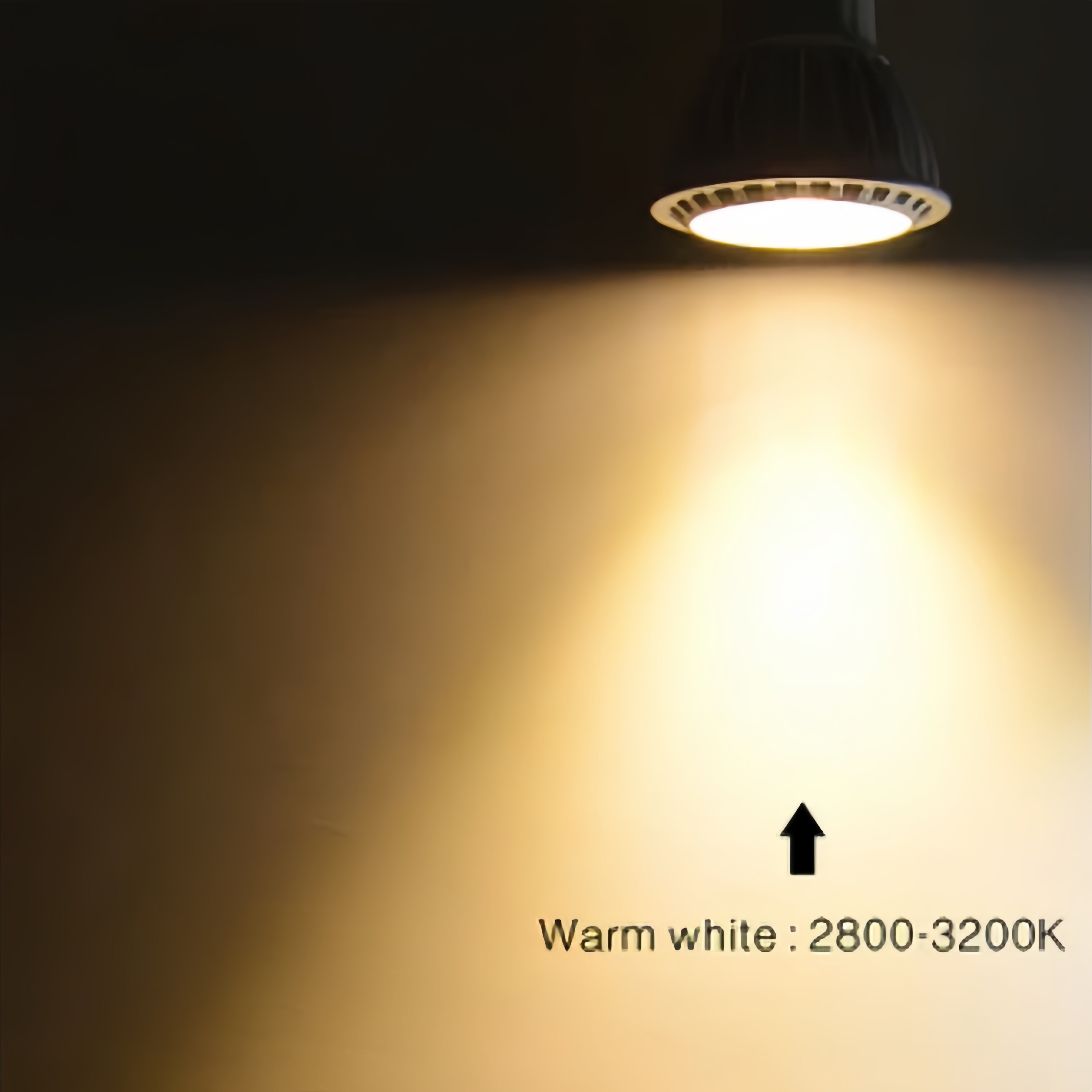 4er-Pack 3 W/5 W/7 W 12 V AC/DC LED-Strahler MR16 LED-Lampe Licht GU5.3 Bi-Pin-Sockel Weißes Aluminiumgehäuse 30° Abstrahlwinkel