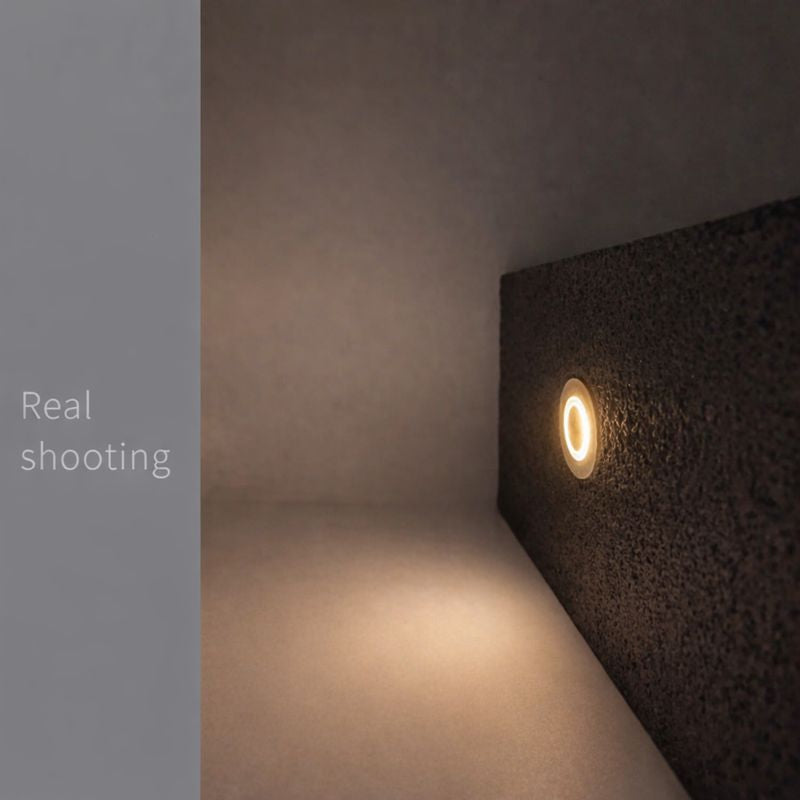 8PCS Pack DC12V-24V 1W/3W IP67 Outdoor Wasserdichte LED Wand Licht Korridor Leiter Schritt LED Lichter