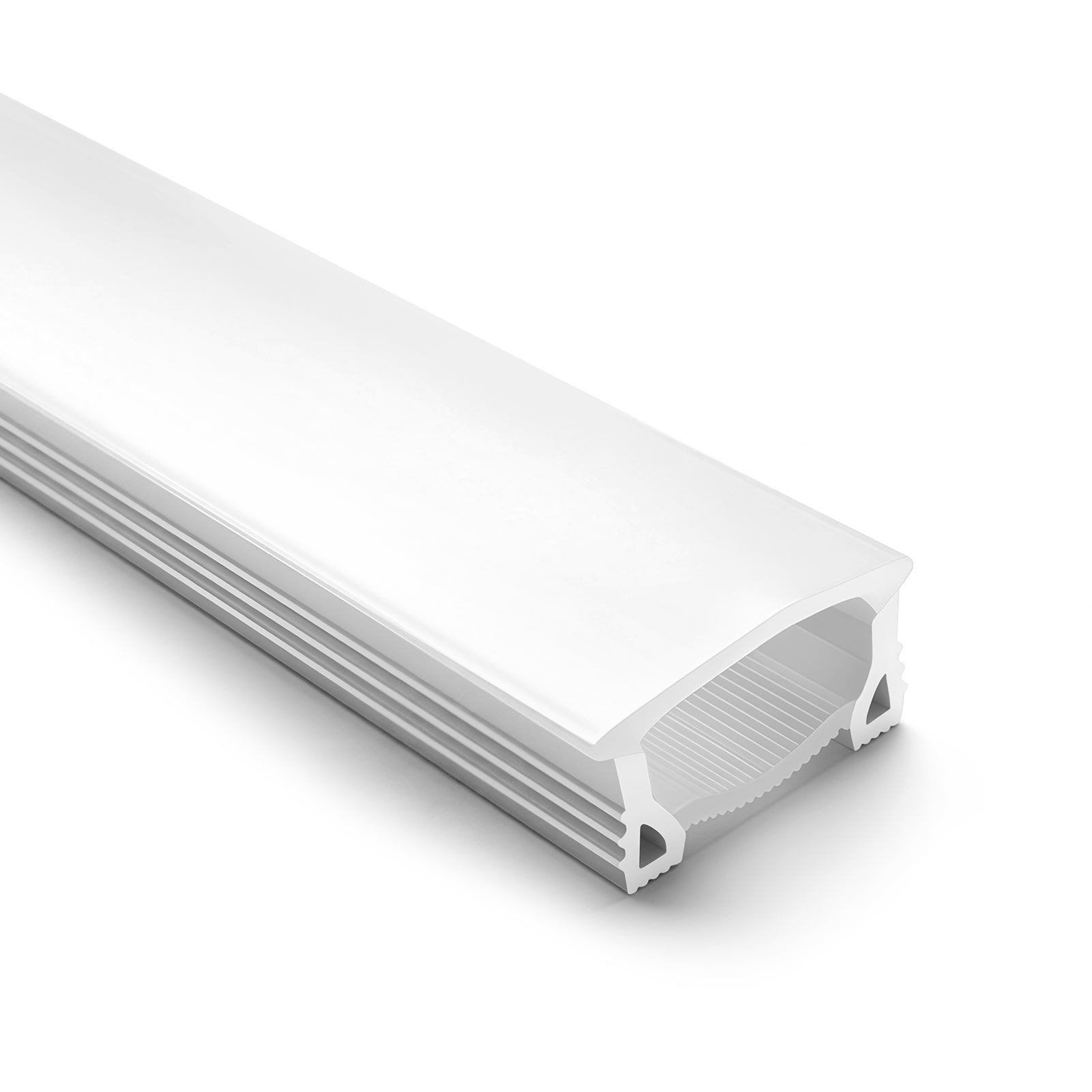 40×20mm Quick Install Neon Light Housing - S4020 Silicone LED Channel System | Max Strip Width ≤25 mm | Reinforced Side Support Structure | for LED Signage, Channel Letter Signs & Neon Sign Lighting | 164FT/50M