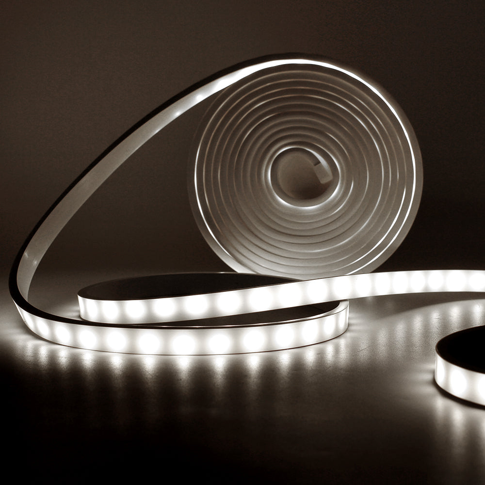 16,4 ft/5 M DC12 V 5*13 mm LED Wasserdicht Flexible Silikon Neon LED Streifen mit 300 LED SMD3528 LED Licht