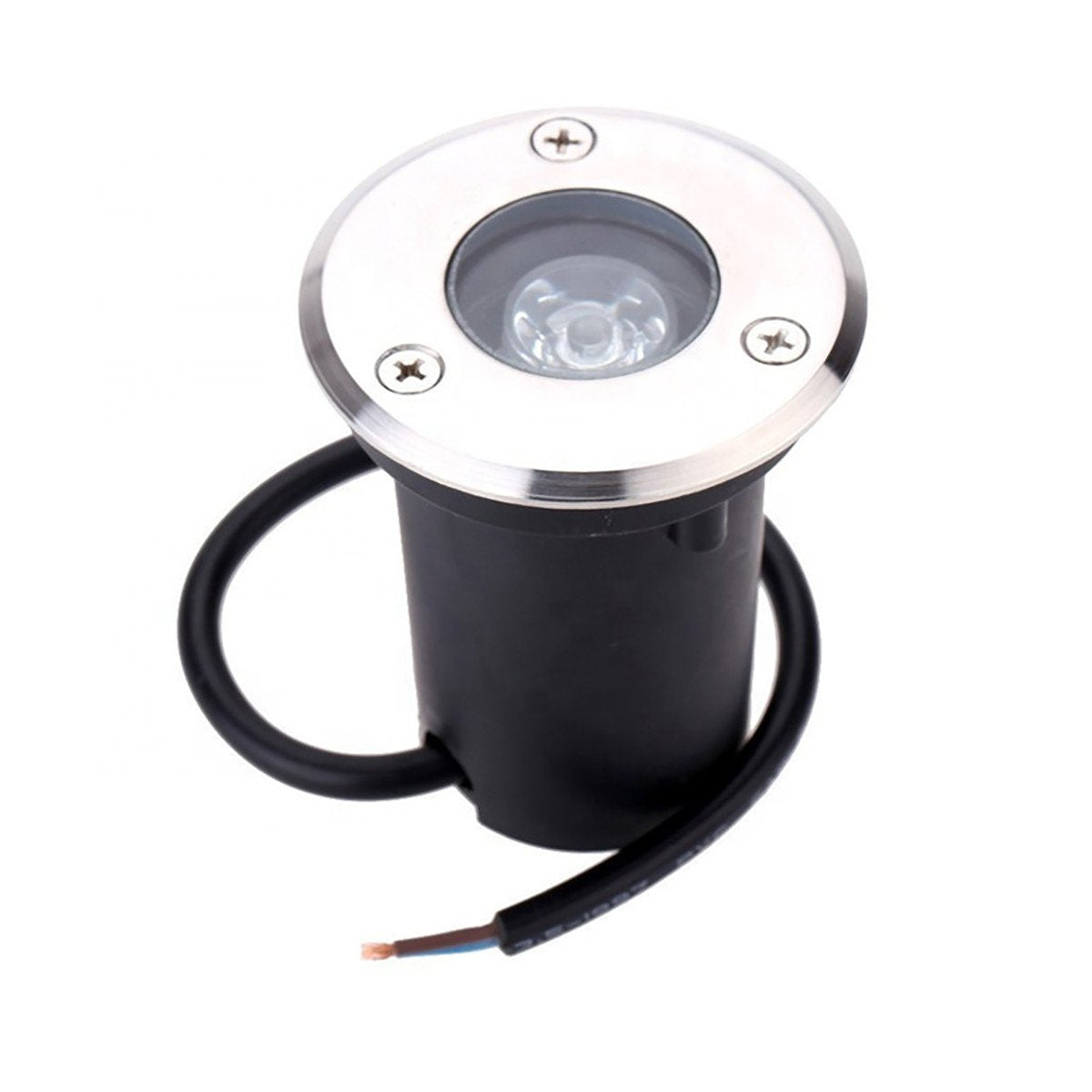 1W / 3W / 5W / 7W LED Inground Well Light – IP67 Waterproof | Low Voltage DC 12V / 24V | Warm White Landscape Uplighting for Garden, Pathway & Yard | 2 / 4 / 10-Pack