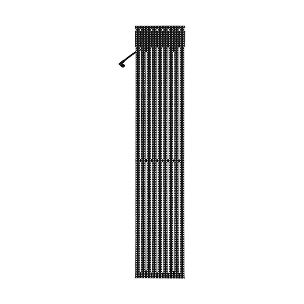 oClear B-Serie, wasserdicht, P10/13 mm, transparentes LED-Mesh-Display für den Außenbereich, hohe Helligkeit 6500 Nits, Größe 1500 x 250 mm, Aluminiumgehäuse für feste Installation
