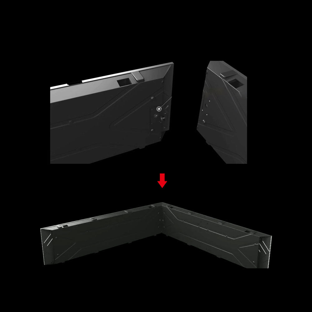 D Plus LED-Anzeige, LED-Bildschirm mit festem Innenschild, gestreckter LED-Bildschirm mit 2,6 mm/2,9 mm/3,9 mm/4,9 mm Pixelabstand