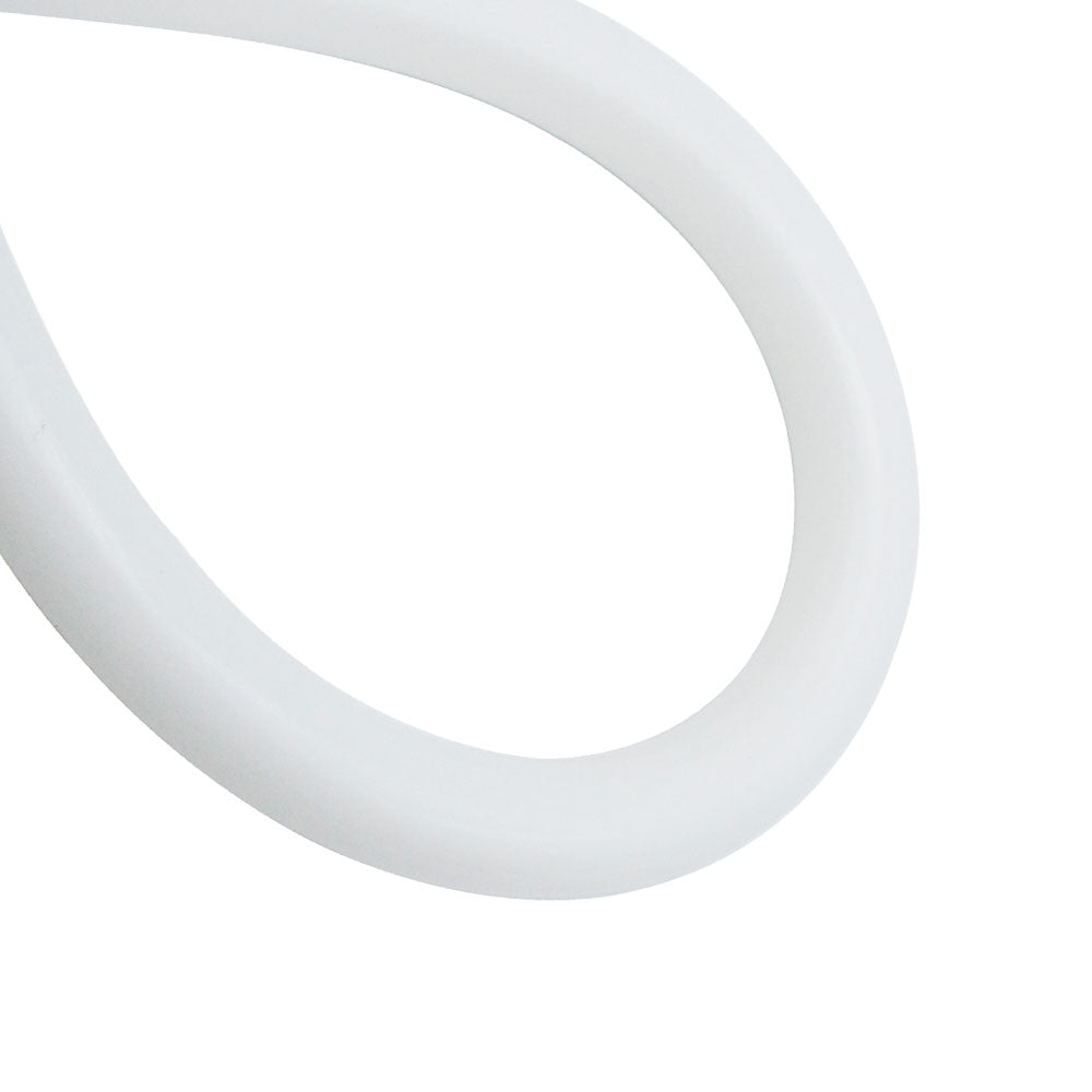 Neonlichtgehäuse – S22D Schwarz | ⏀22mm Silikon-LED-Kanalsystem | IP67 wasserdicht | 8mm Leiterplattenbreite | 164FT/50M | Lokaler Lagerbestand US/UK/DE