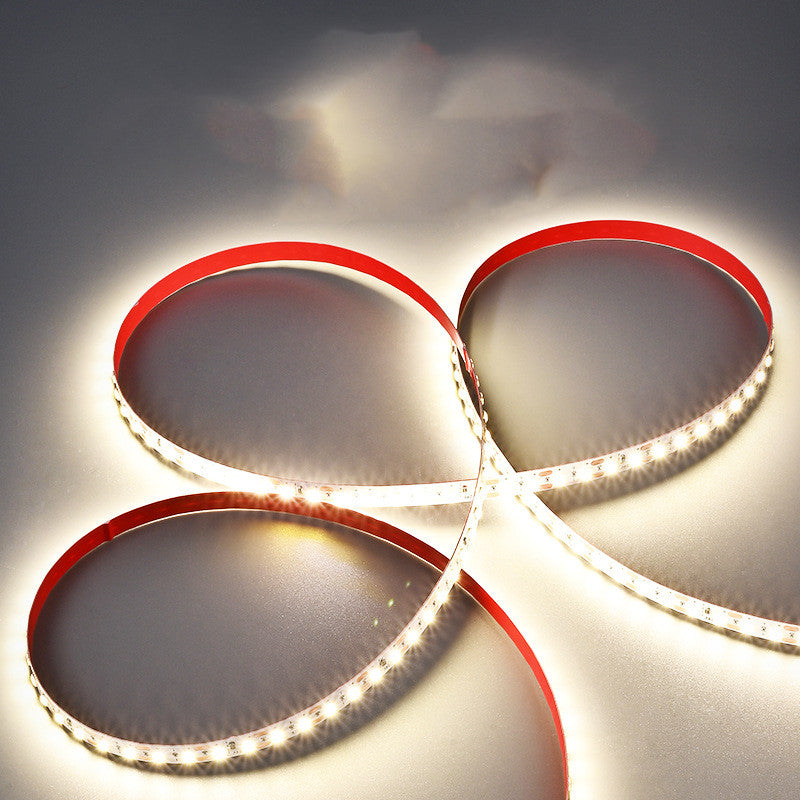 24V DC 32.8Feet (10Mtrs) Roll Flexible LED Strip Light SMD2835 10Watt 120LED/Mtr Every 1LED Cuttable Non-Waterproof LED Tape