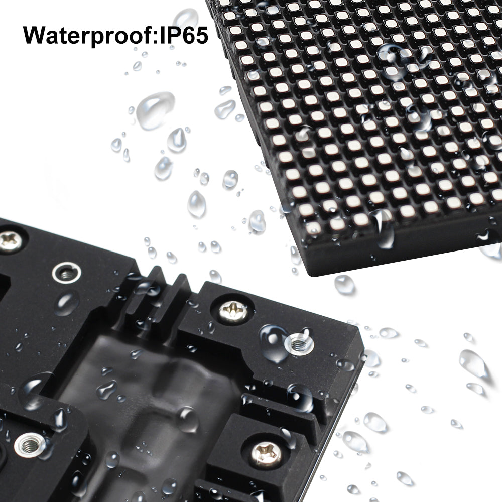 Flexibles LED-Modul für den Außenbereich der OF-2N-Serie – P3.2 | 256 × 128 mm Panel | Beidseitig wasserdicht nach IP65 | Wartung vorne und hinten | 4500 Nits | Nationstar LEDs