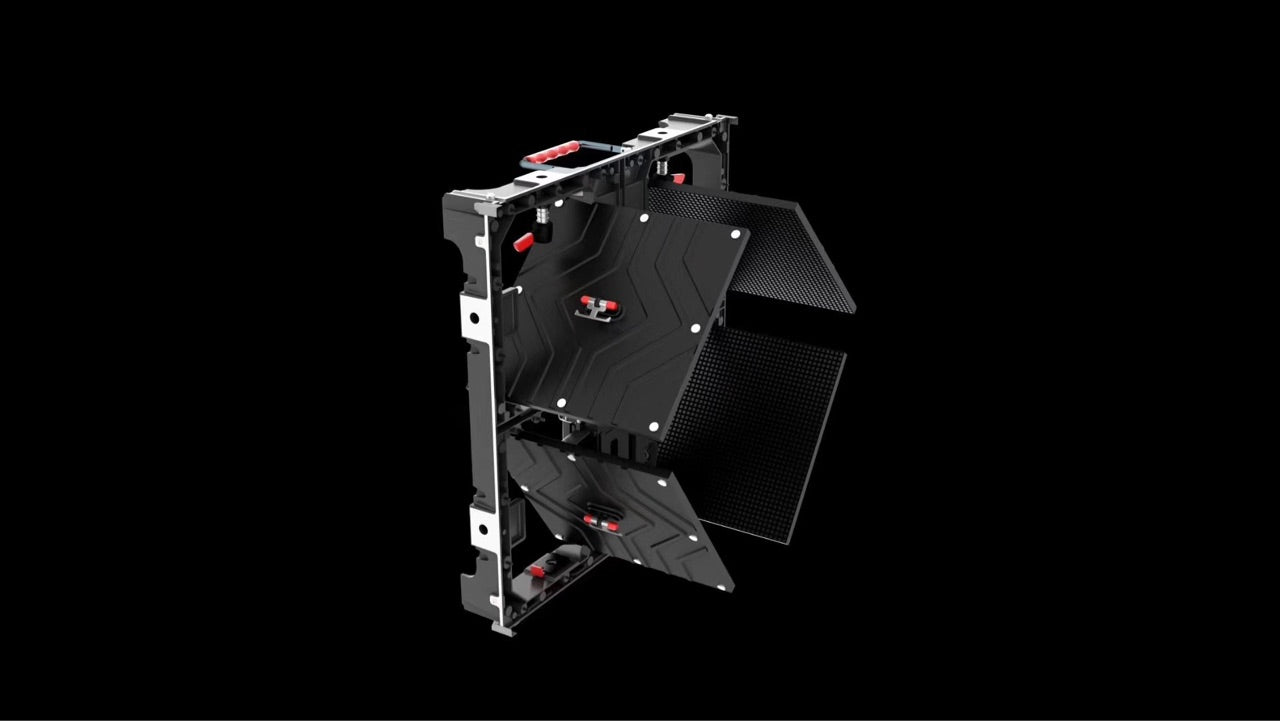 Écran LED d'intérieur de location Tour-GOB, pas de pixel 1,95/2,6/2,9/3,9 mm, boîtier en aluminium 500 x 500 mm, surface de protection recouverte de colle. Écran LED