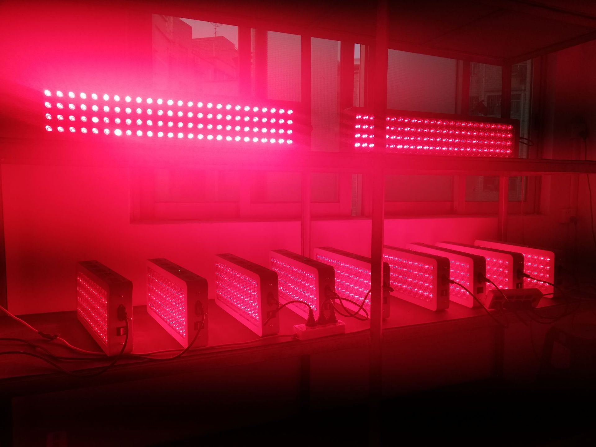 ALPRO1500 Rotes LED-Lichttherapie-Panel, 420 W tiefrote 660 nm und Nahinfrarot 850 nm LED-Lichttherapie