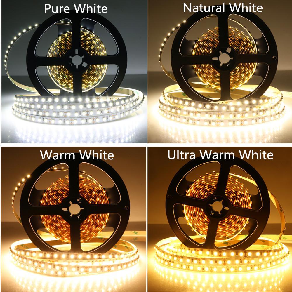 High CRI 90 LED-Lichtstreifen 5 Meter (16,4 Fuß) SMD3528-600 120 LEDs 600lm/Mtr Flexible LED-Streifen
