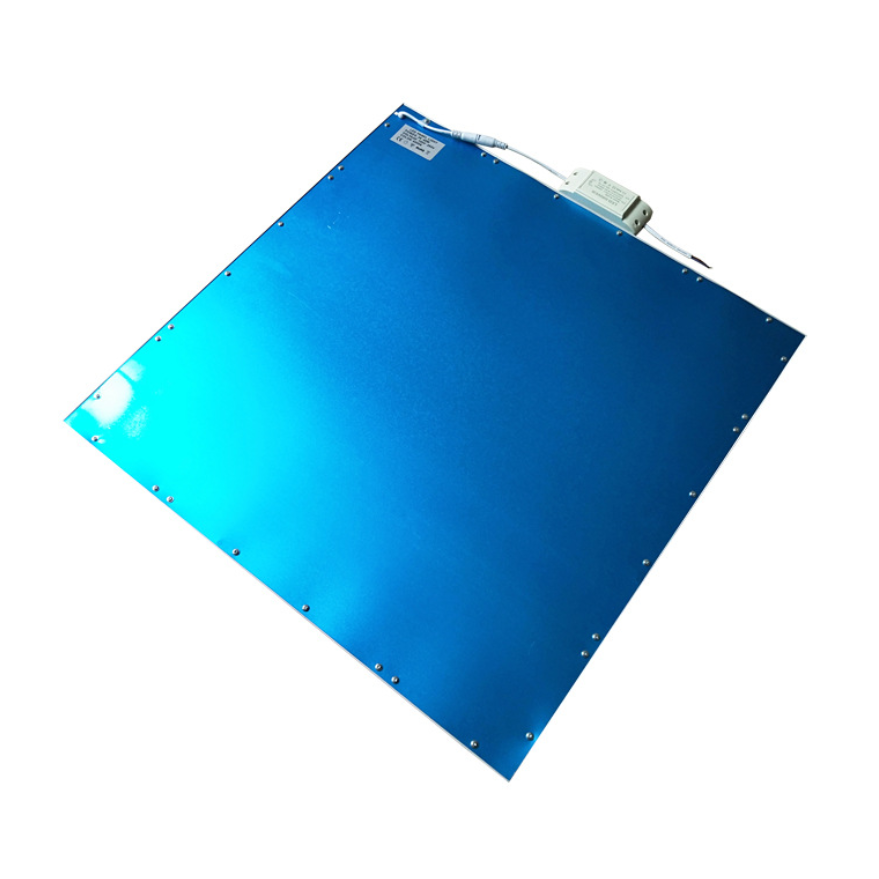 2'x2' (595 x 595 mm) 40 W LED-Panelleuchte in 0,39'' (10 mm) dicker weißer Verkleidung, flaches Blech, Beleuchtungsplatine, superhell, ultradünn, blendfrei