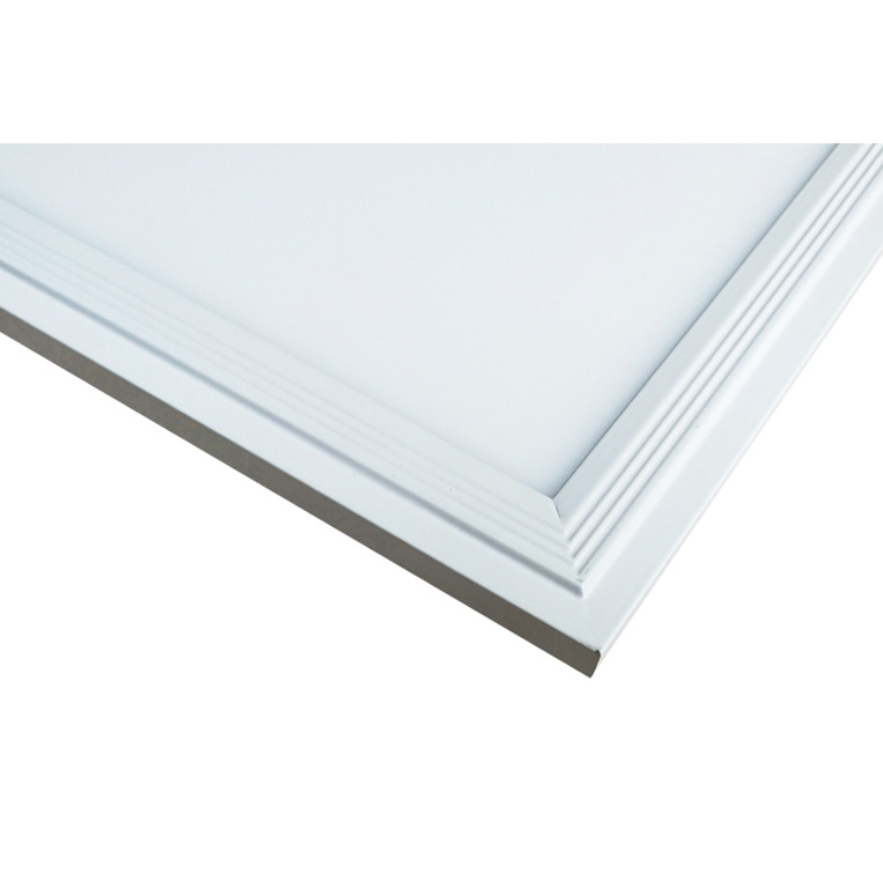 1'x4' (295x1195mm) 40W LED Panel Light in 0.39'' (10mm) White Trim Flat Sheet Panel Lighting Board Super Bright Ultra Thin Glare-Free