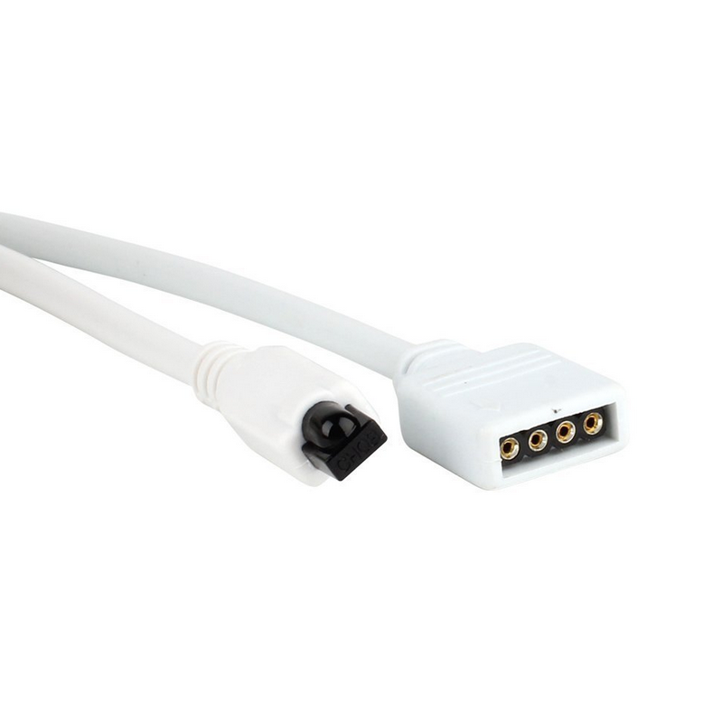 Contrôleur de bande LED blanche double – 12 V–24 V CC | Télécommande infrarouge 24 touches | Température de couleur réglable | Pour bandes LED blanches réglables