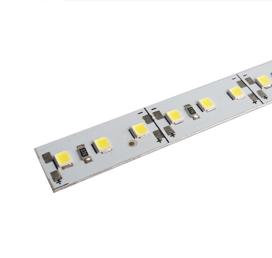SMD2835 10MM Wide Rigid LED Strip Light – DC12V / 24V | 10mm PCB | 12W/M | 120 LEDs/M | 1Meter Length | Warm White / Natural White / Daylight White / Cool White / Blue / Red / Green | High Brightness Indoor Lighting | 10 / 50PCS