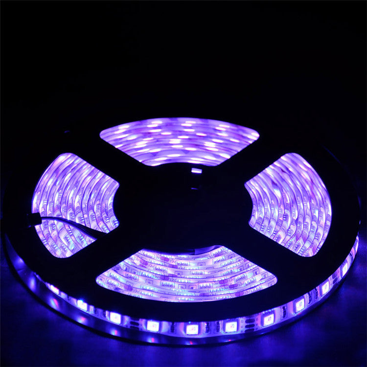 5M/10M SMD5050 RGB LED Strip Light Kit - DC12V | 30 / 60LEDs/M | 10mm PCB | IP00 / IP65 | 5M /10M | RGB Color Changing LED Strip Lights with Alexa, Google Assistant | 24/ 44 Keys Controller + Power Supply