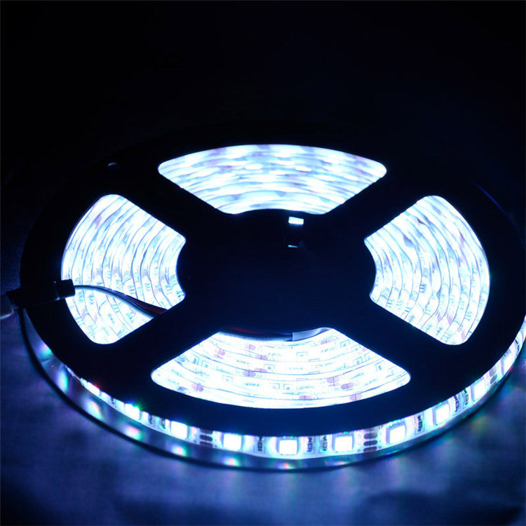 5M/10M SMD5050 RGB LED Strip Light Kit - DC12V | 30 / 60LEDs/M | 10mm PCB | IP00 / IP65 | 5M /10M | RGB Color Changing LED Strip Lights with Alexa, Google Assistant | 24/ 44 Keys Controller + Power Supply