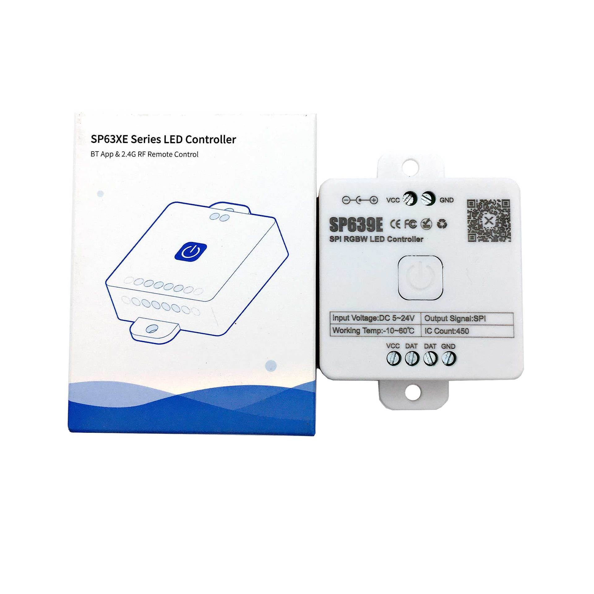 SP63X PWM Bluetooth Music LED Controller Series – DC5V-24V | APP + Music Control | For LED Strips & LED Lights (iOS/Android)