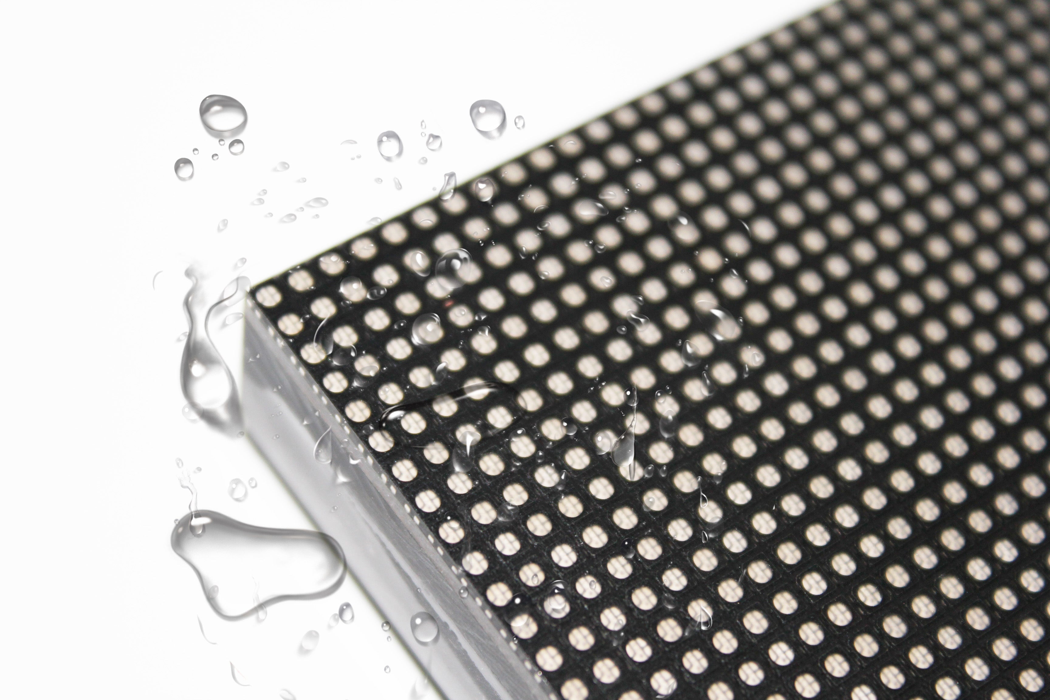 Écran LED d'intérieur de location Tour-GOB, pas de pixel 1,95/2,6/2,9/3,9 mm, boîtier en aluminium 500 x 500 mm, surface de protection recouverte de colle. Écran LED