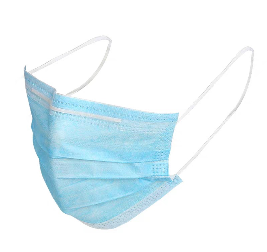 Lot de 50 masques faciaux BFE95 %, filtre en coton 3 plis, protection médicale et sanitaire contre la poussière et les germes