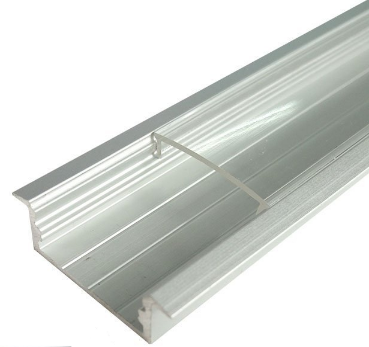 U Shape LED Channel U04-A – 20mm | Silver / Black | Milky White Cover | With Installation Accessories | – Heavy-Duty Aluminum Profile – 1m / 2m / 3m | 50 / 100-Pack