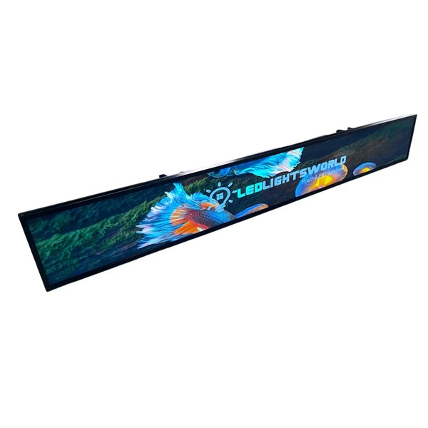 56.6 Inch Stretched Bar LCD Display – Product Demonstration Video | LEDLightsWorld