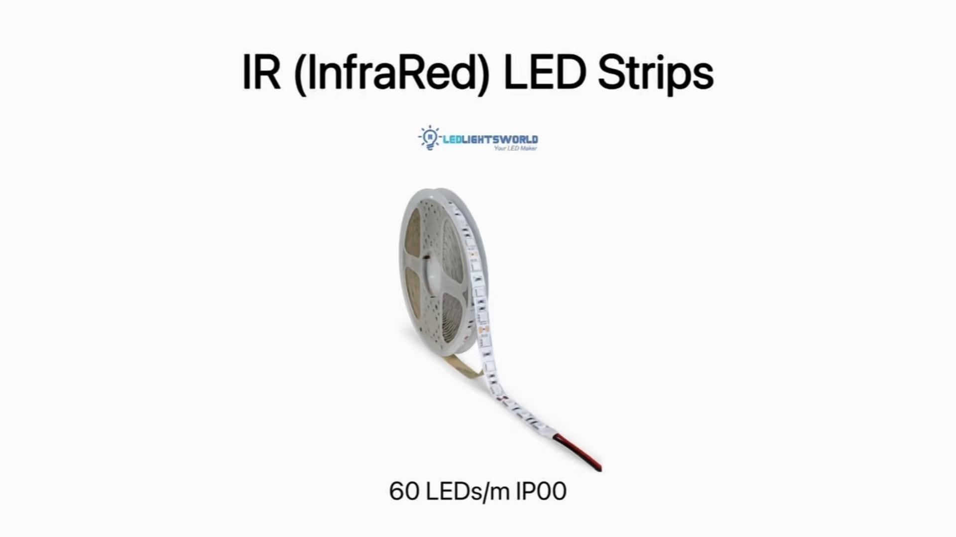 660–670nm SMD5050 Red LED Strip Light High Power Therapy & Plant Growth Demo | LEDLightsWorld
