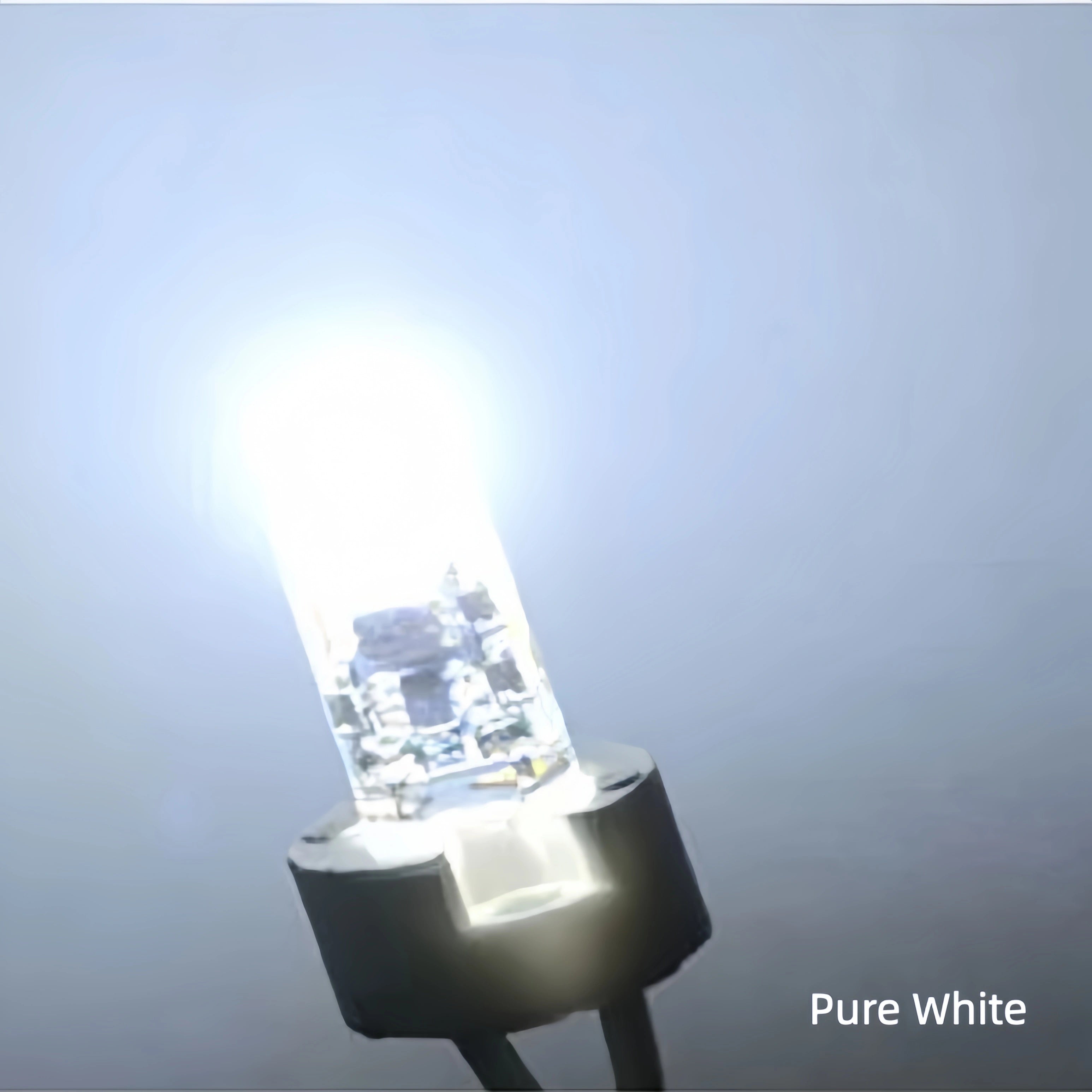 G4 LED Light Bulbs 1.5W Equivalent to 15W AC 110V-120V /200-240V, Bi-pin LED Bulb Silicone G4 LED Bulbs (10-Pack)