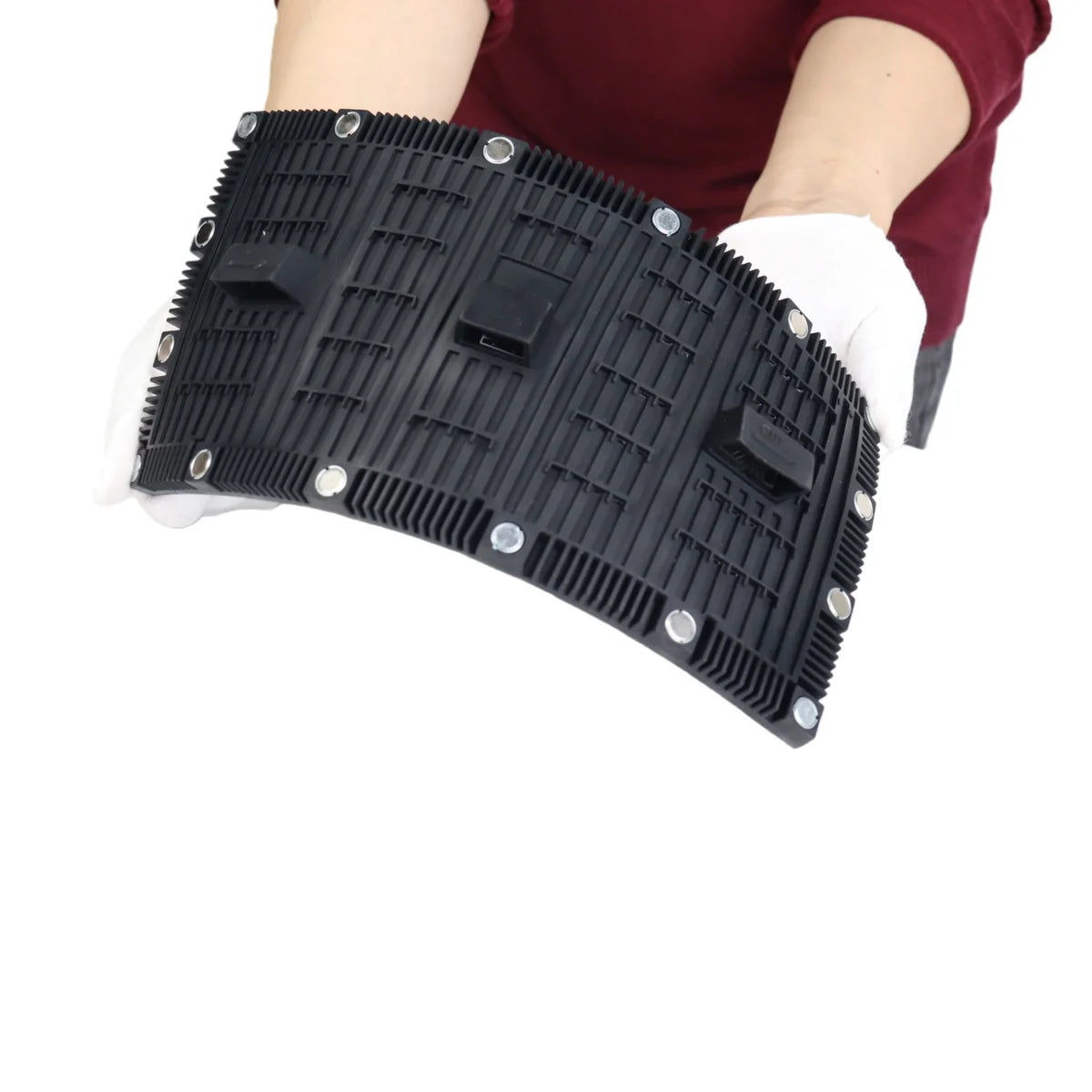 OF-3W Series Outdoor Flexible LED Module – P3.076 | 320×160mm Panel | Magnetic Mounting | All-in-One Design | Cylinder LED Displays & Flexible LED Screens