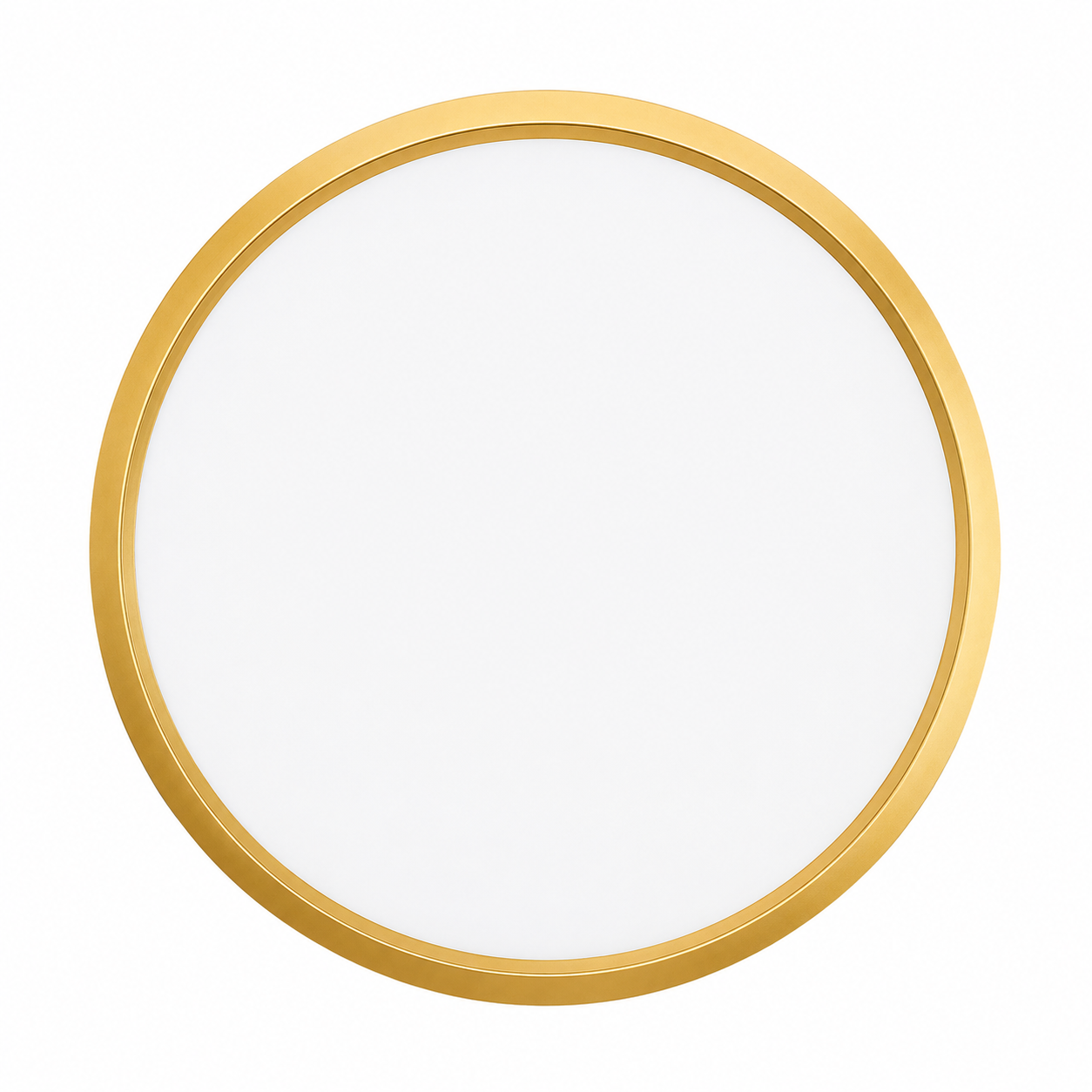 12 Inch Round LED Ceiling Light – 24W – Gold – 3000K / 4500K / 5000K / 6500K – Flush Mount Ceiling Light for Home & Apartment Lighting– Local Stock (US)