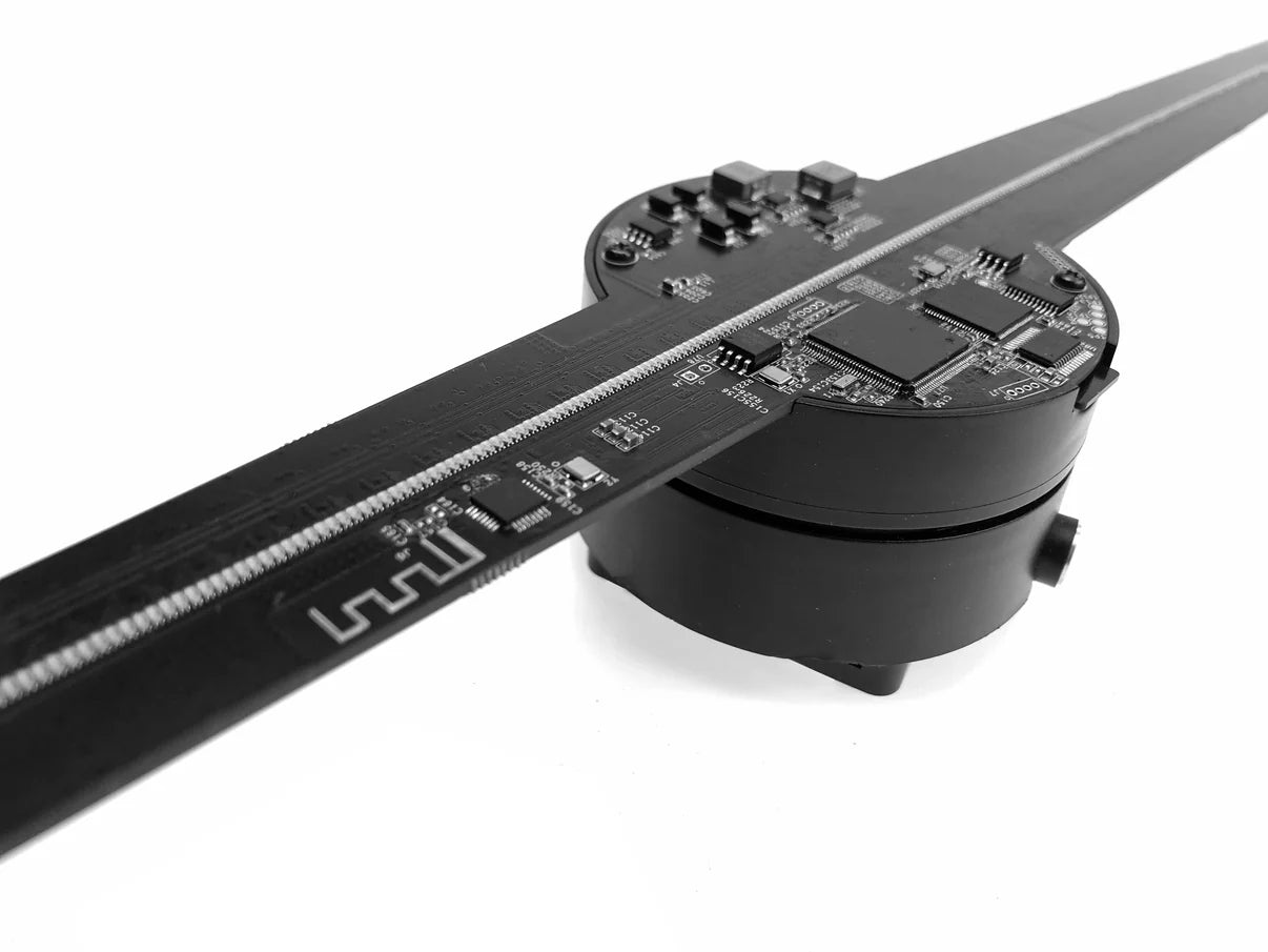 FL-CL Series 42cm (16.5 inch) Small Size | 3D Hologram Fan LED Display | Flat Fan Cloud Control (AS) | LED Hologram Projector | 2-Pack Fans with Outdoor Double-Sided Mounting Bracket | 2 Blades