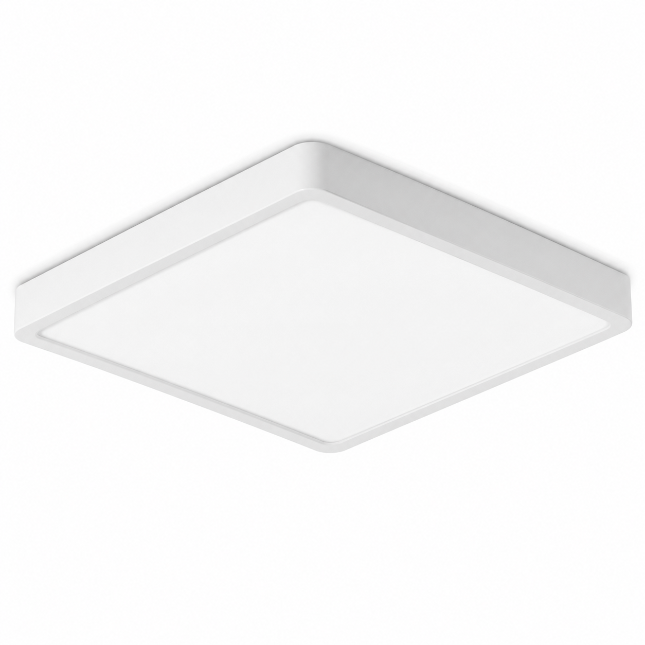 Plafonnier LED carré 12 pouces – 24 W – Blanc – 3000 K / 4500 K / 5000 K / 6500 K – Plafonnier encastré – Stock local (États-Unis, Royaume-Uni et Allemagne)