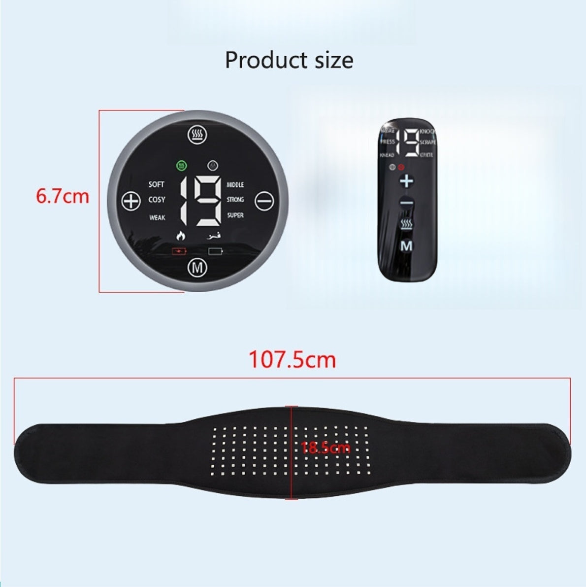 42 W BLK-S Rotlichttherapie-LED-Panel mit 48 Stück 1 W LED (850 nm und 660 nm 1:1) LED-Rotlicht
