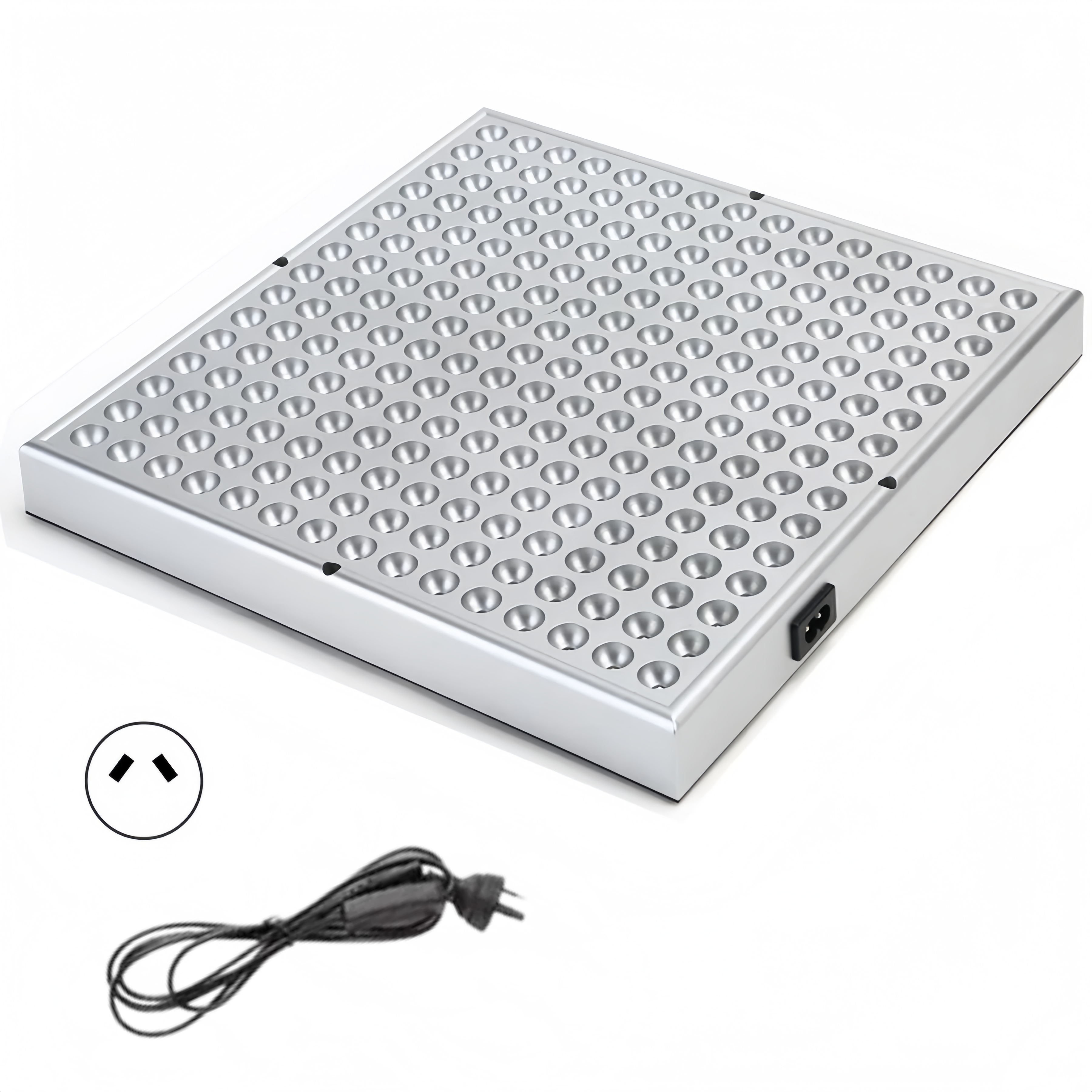 20W Floor Standing Blue Light Tanning Lamp – Blue Light 460–465nm | Dimmable & Timer | AC100–240V | Aluminum Alloy + PC Cover | Includes Floor Stand | for Skin Tanning, Bronze Finish | US / EU Plug