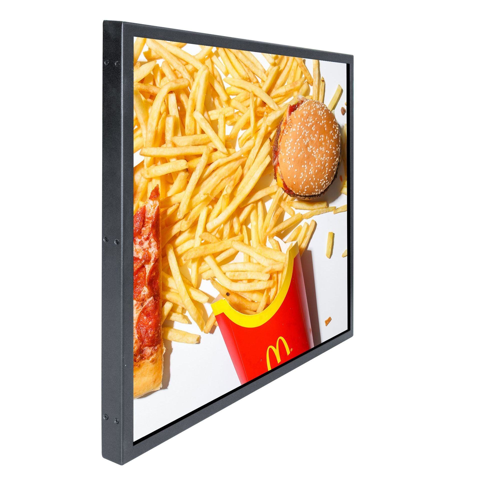 SQ Series 27.7 Inch (465×529mm Viewable) Square LCD Monitor Screen, Content Upload via Cloud / APP / USB Disk