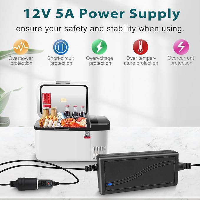 CE-zertifiziertes LED-Adapter-Netzteil für den Schreibtisch, 110–220 V AC auf 12 V/24 V/5 V DC