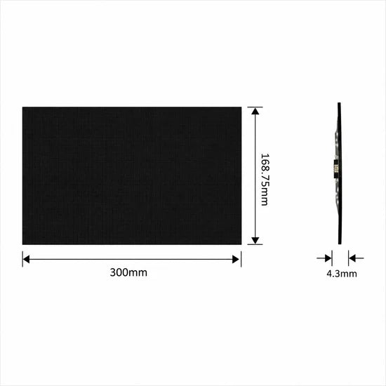 IF-3C Series Indoor Flexible LED Module – P1.25 | 300×168.75mm | COB | Soft Back Shell with Magnet | XR Creative LED Walls | MOQ: 20 pcs
