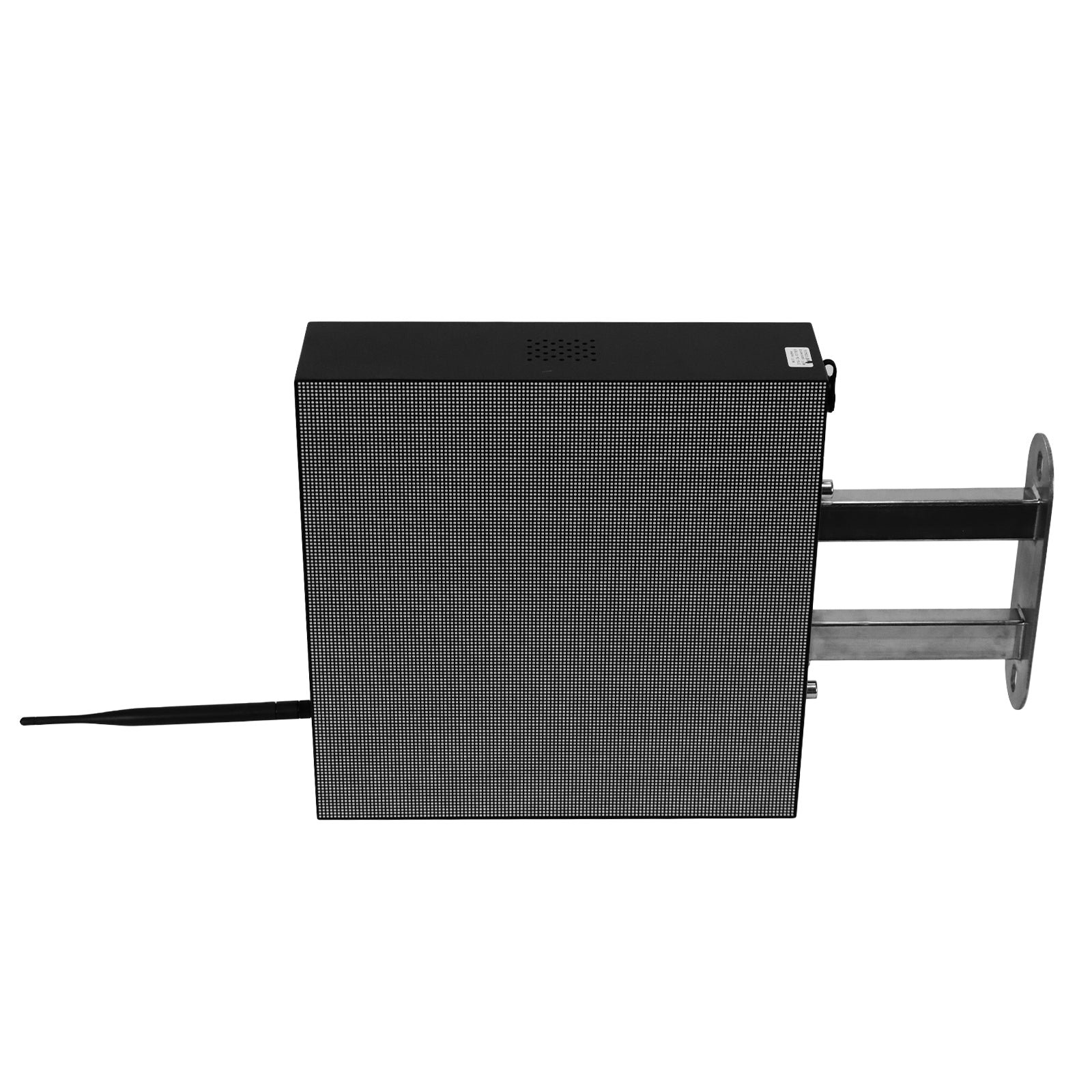 Doppelseitiges LED-Ladenschild der DS-Serie – P2.5 · 320×320 mm | Wasserdichtes Projektionsschild für Cafés, Boutiquen und kleine Geschäfte