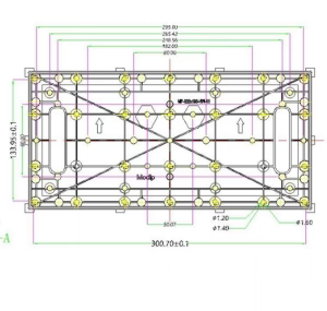 OD-WSG Series Outdoor LED Module – P1.53 / P1.86 / P2 / P2.5 | 320×160mm | GOB | Double-sided IP65 | Dual Service | Commercial Outdoor Displays & High-protection LED Screens | MOQ: 40 pcs