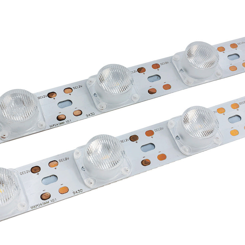 0.5M DC12V High Brightness Rigid LED Strip Light – 22W | SMD3030 18LEDs/M | 25mm PCB | Warm White / Natural White / Daylight White / Cool White |  IP00 / IP65 | for Side-Emitting Light Box | 10 / 50PCS