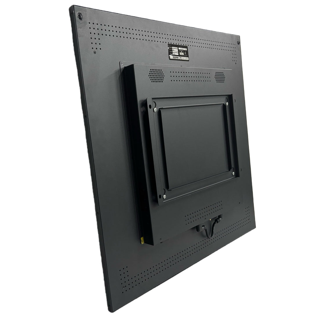 Écran LCD numérique carré 1:1 de 29,6 pouces (531 × 531 mm) de la série SQ, écran tactile capacitif en option, Cloud/APP/disque USB
